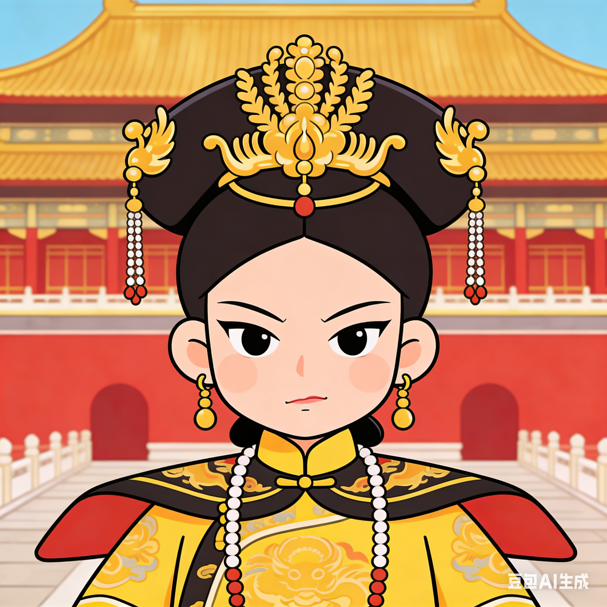 皇后卡通