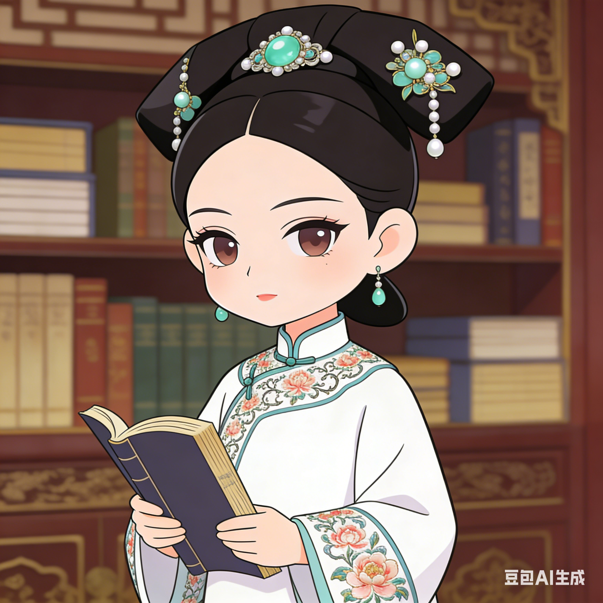 沈眉庄卡通