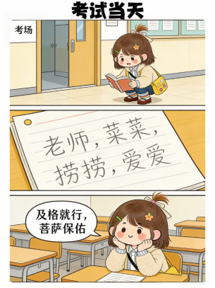 考试当天